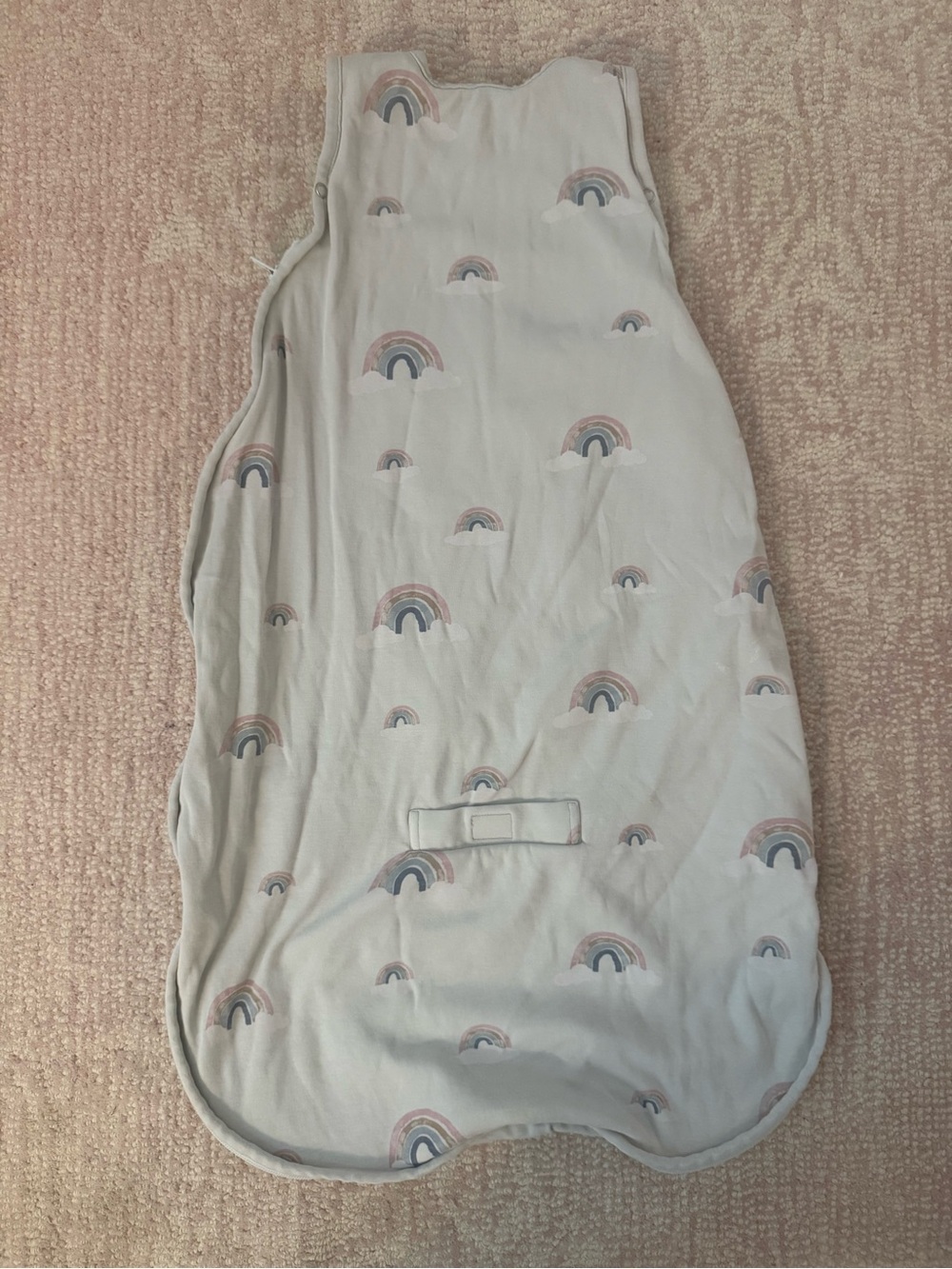 Woolino rainbow pattern sleep sack size 2-24 months